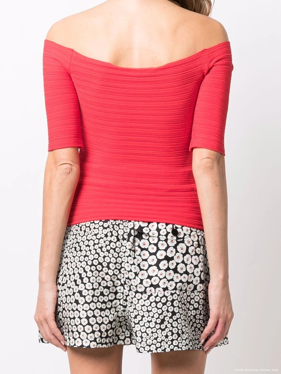 Affordable cut-out McCartney top Women Stella off-shoulder 0803